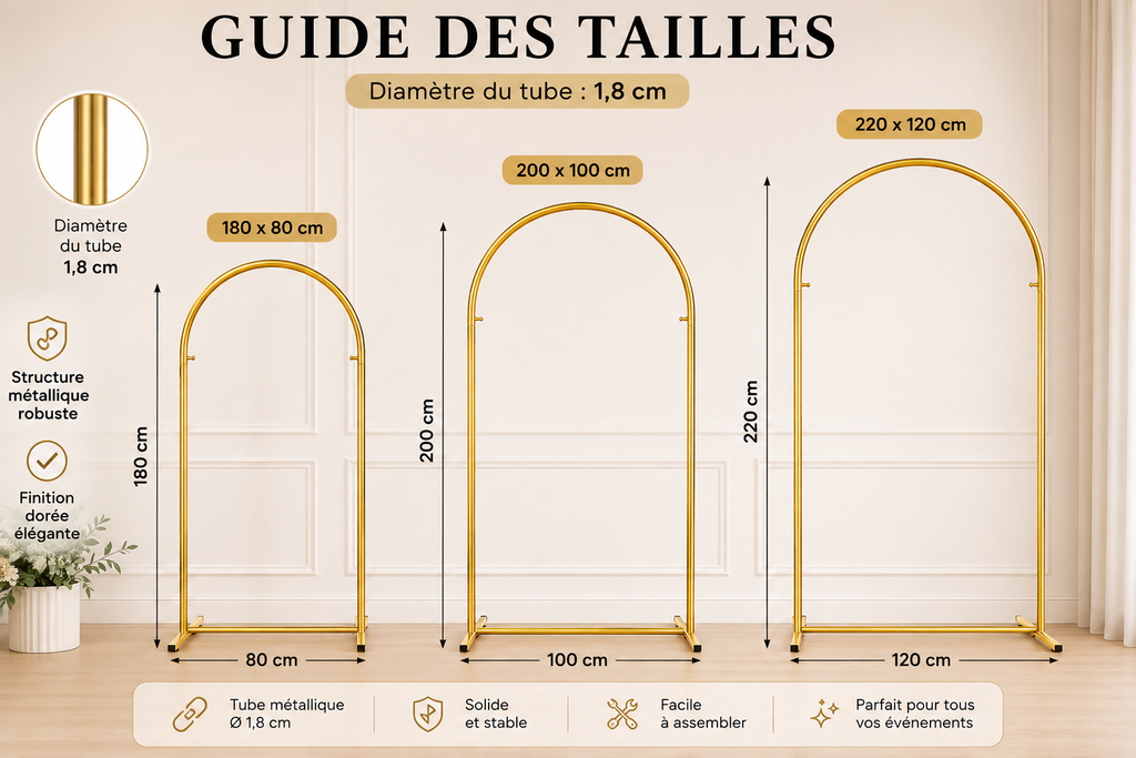 Arche doré Élégance